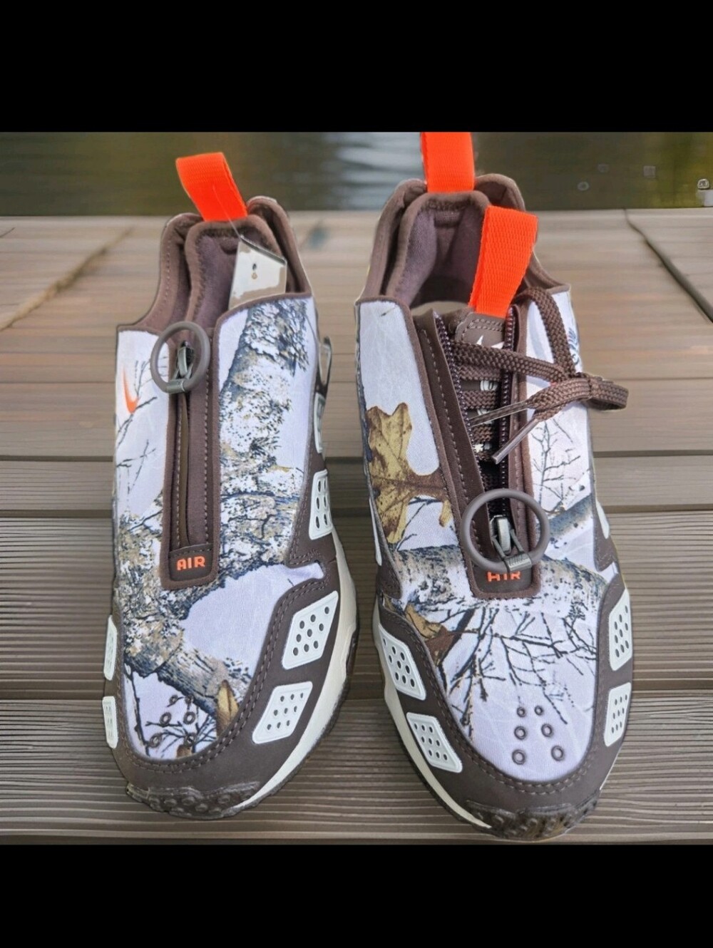 Women's Nikw Air Max SNDR Realtree Camo Sneaker Size 7.5